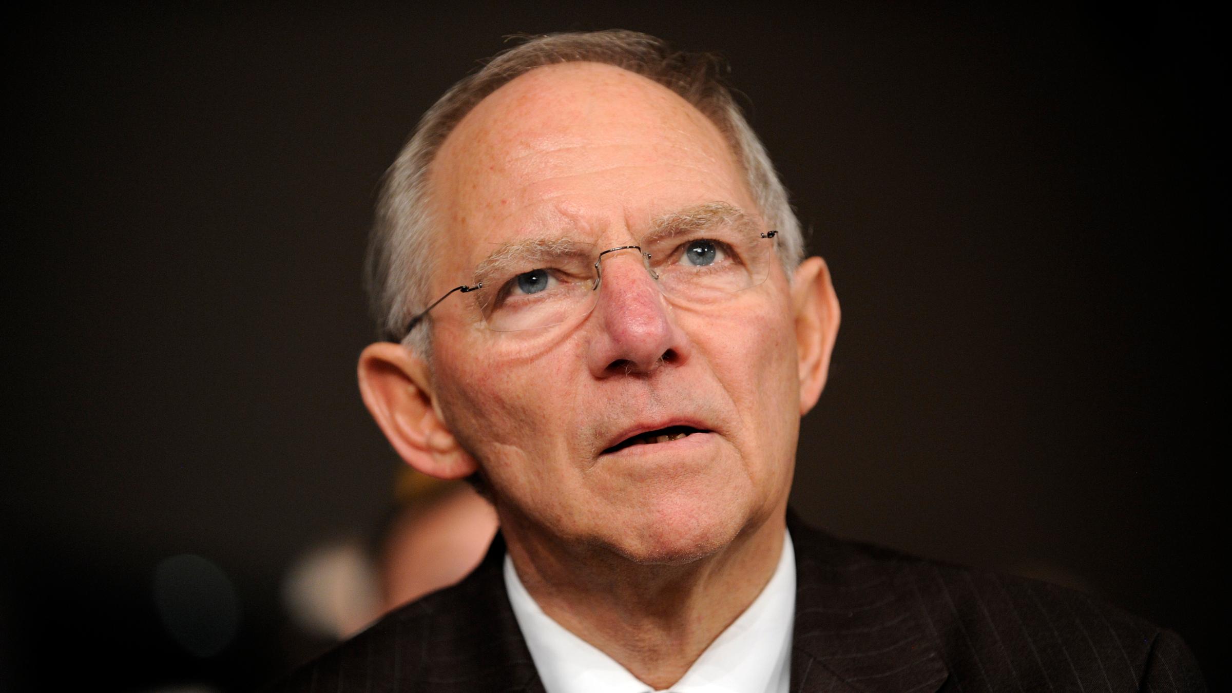 Bundestagspräsident Wolfgang Schäuble (CDU). Archivbild