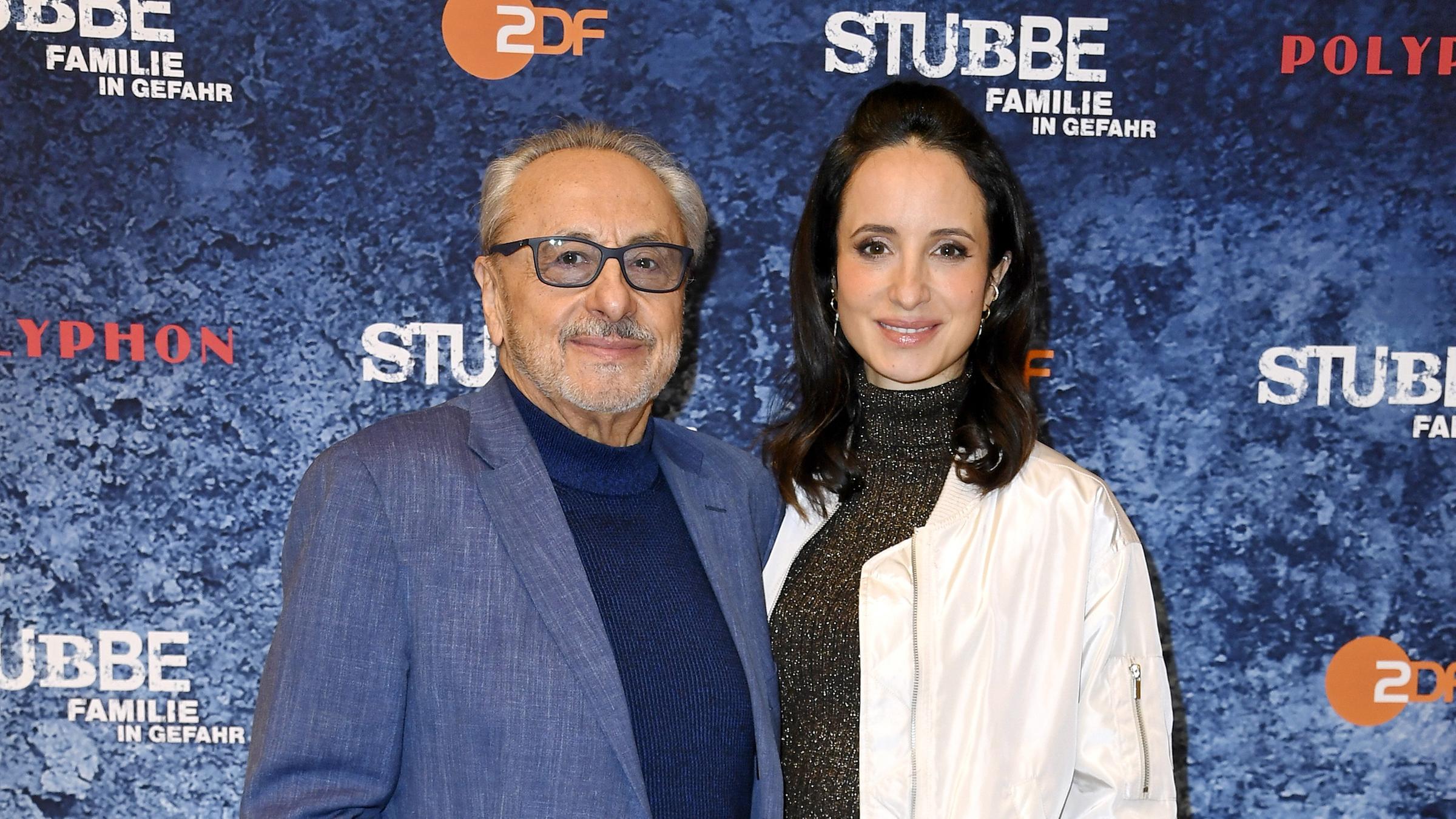 Wolfang Stumph und seine Tochter Stephanie Stumph bei der Premiere des letzten Folge in Berlin.