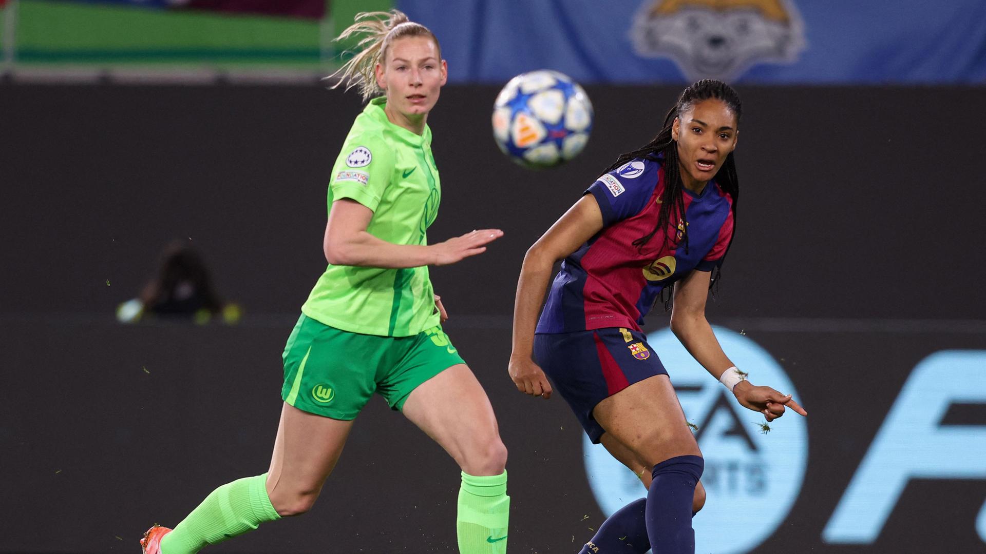 Sarai Linder und Salma Paralluelo