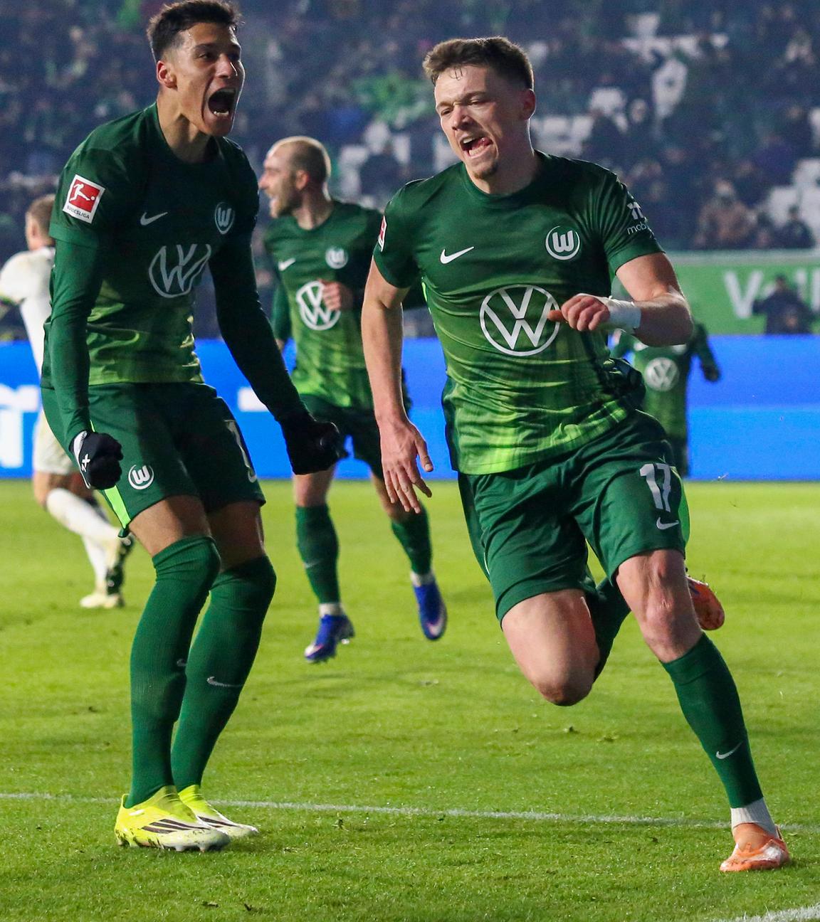 Dzenan Pejcinovic bejubelt sein Tor