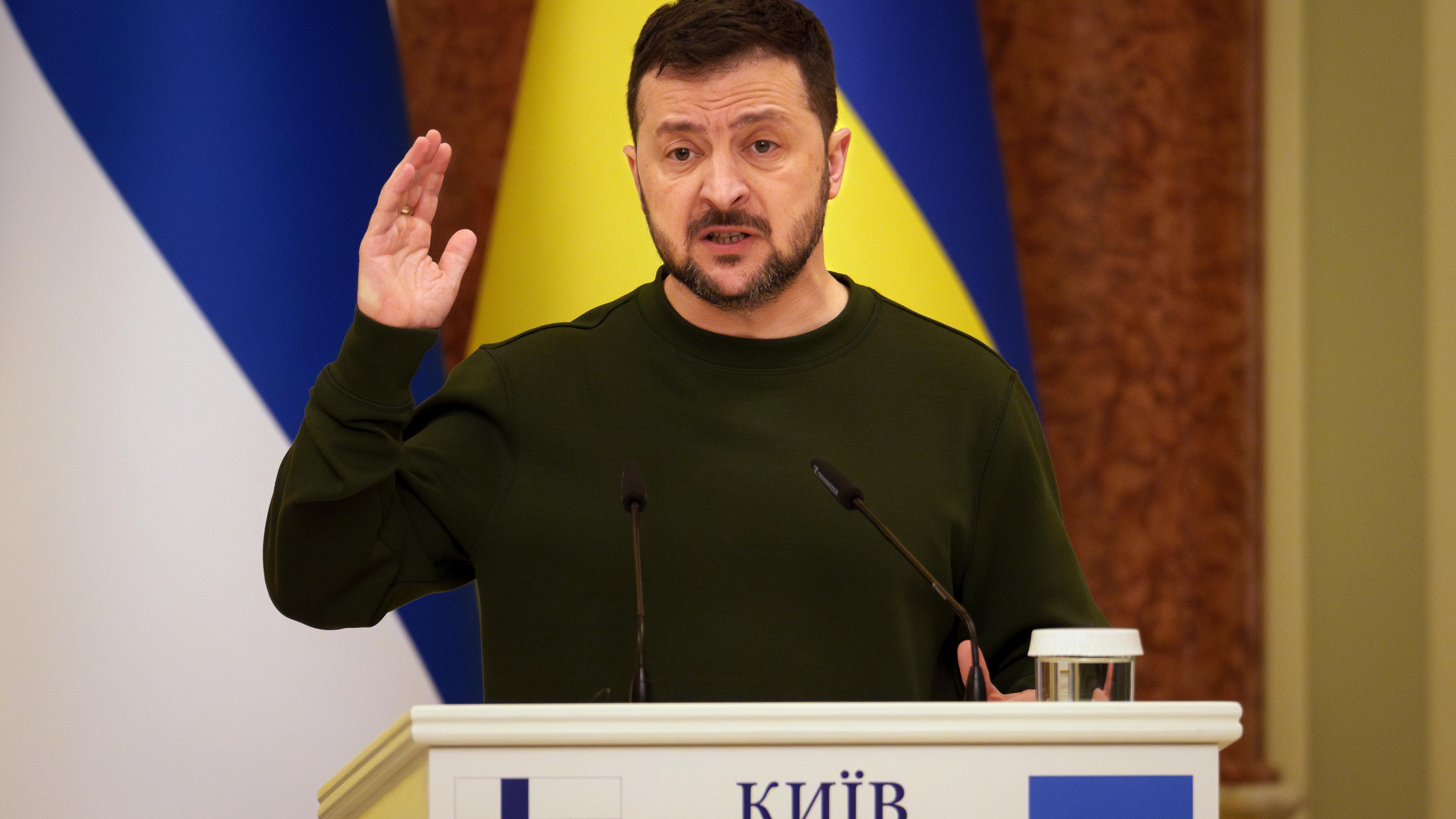 Ukraine, Kiew: Wolodymyr Selenskyj, Präsident der Ukraine