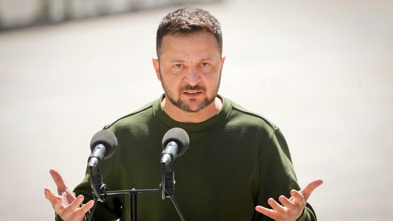 Wolodymyr Selenskyj, aufgenommen am 10.05.2024 in Kiew