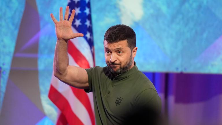 Wolodymyr Selenskyj, aufgenommen am 12.07.2024 in Salt Lake City (USA)