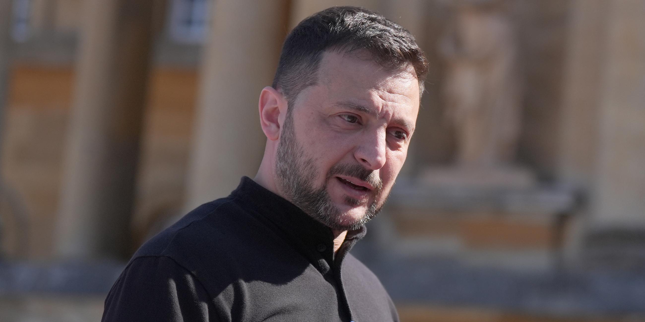 Wolodymyr Selenskyj kommt zum Gipfeltreffen der Europäischen Politischen Gemeinschaft im Blenheim Palace in Woodstock, England am 18.07.2024.
