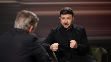 Wolodymyr Selenskyj im Gespräch mit Markus Lanz