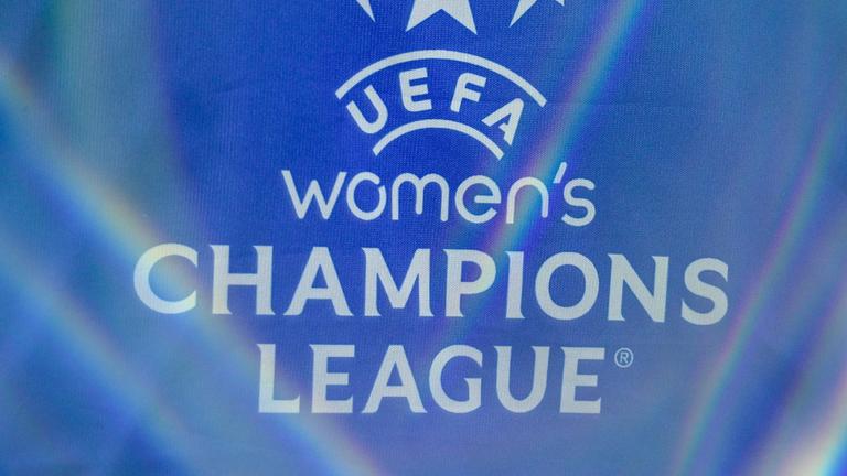Logo der Womans UEFA Champions League.