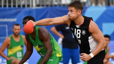 Nationalspieler Robin John in Aktion (Archivbild aus Spiel gegen Brasilien)