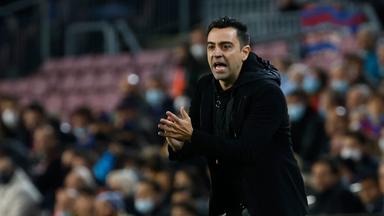 Xavi Hernandez an der Seitenlinie