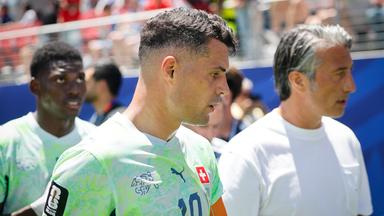 Granit Xhaka und Murat Yakin
