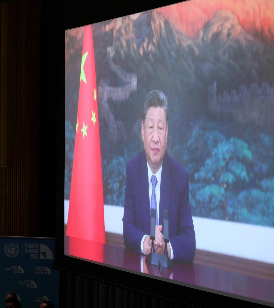Xi Jinping stellt Klimaziele vor