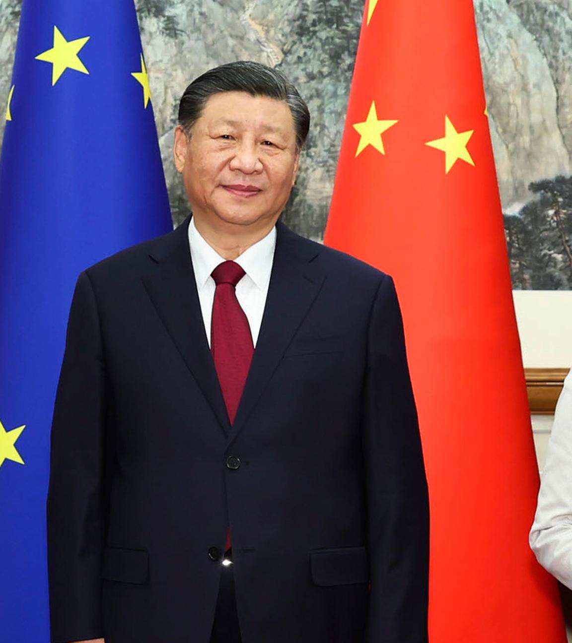 Archiv: Xi Jinping und Ursula von der Leyen - am 7.12.2023