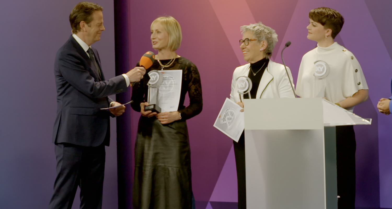 Drei Frauen bekommen XY-Preis 