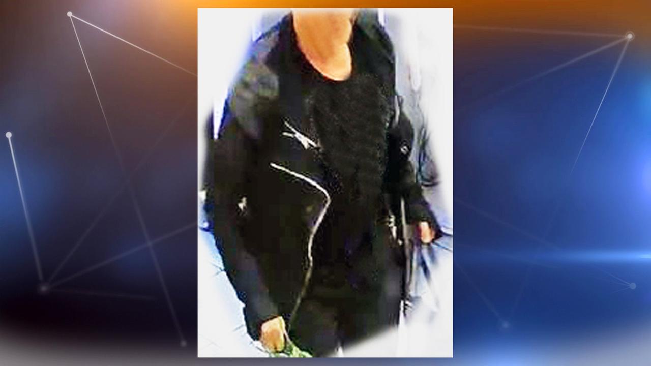 Bild der geraubten schwarze Lederjacke, die von Phil Giesen oft getragen wurde. 