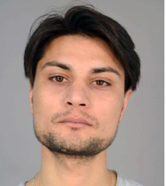 Der gesuchte Mohammad Suliman Niyazi in einer Frontal- und Seitenansicht. 