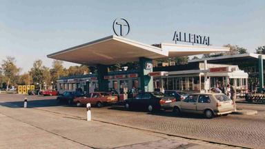 Der Rasthof Allertal Ost im Jahr 1991