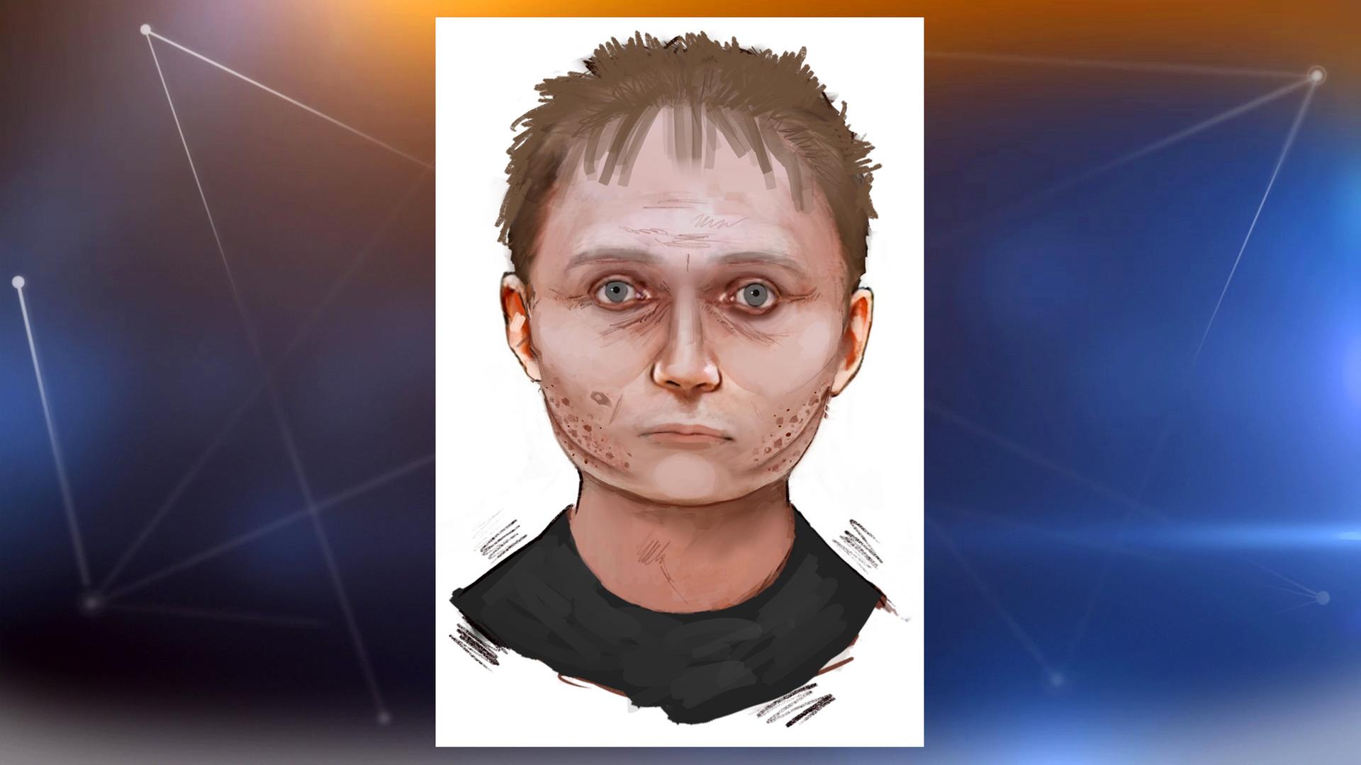 Phantombild eines Täters