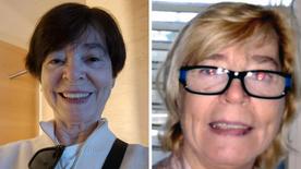 Dos fotos de la desaparecida Teresa Krug