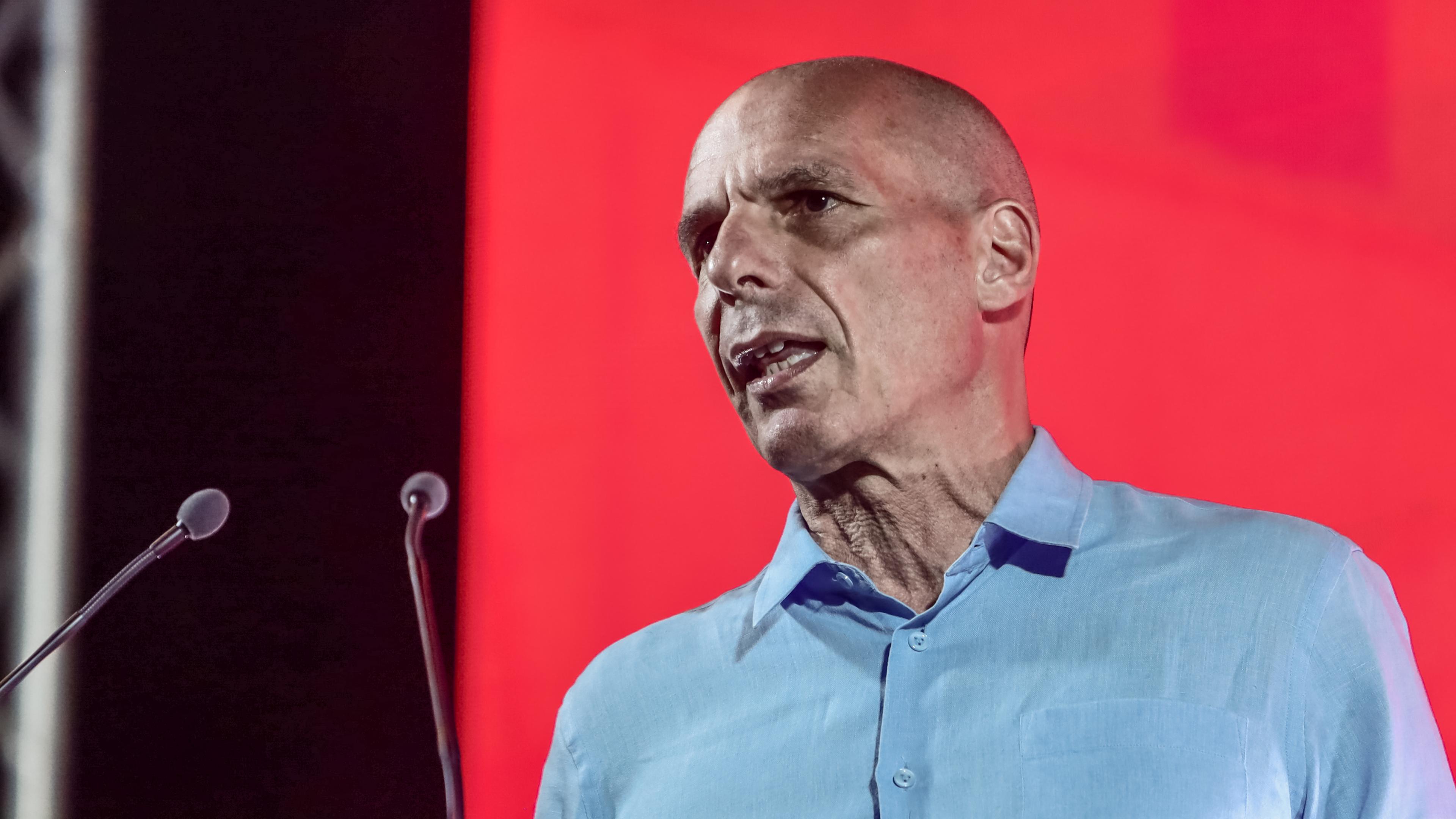 Der Mera25 Vorsitzende Yanis Varoufakis am 19.06.2023.