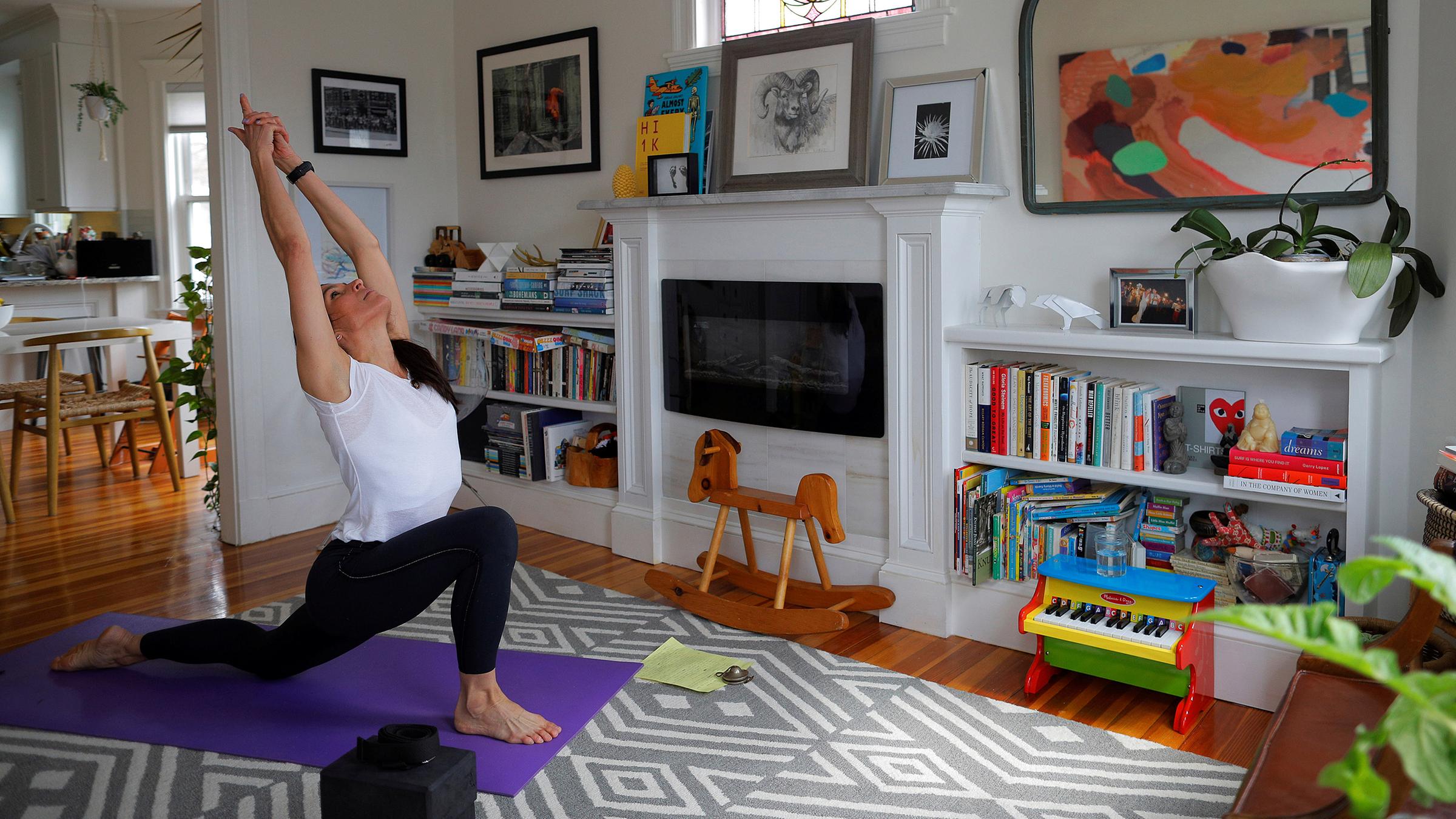 Yogalehrerin Rebecca Pacheco