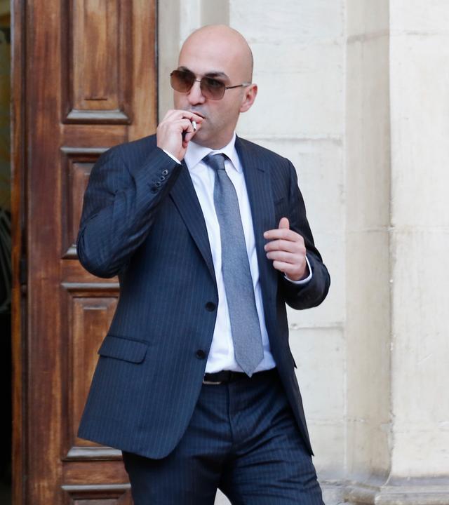  Yorgen Fenech, Geschäftsmann aus Malta, verlässt das Gericht nach einer Befragung im Zusammenhang mit der Bombenexplosion von 2017, bei der die Enthüllungsjournalistin Daphne Caruana Galizia getötet wurde.