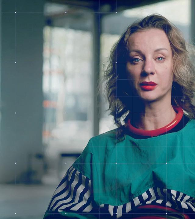 Porträtbild von Diana Berg, Künstlerin und Kulturmanagerin aus Mariupol