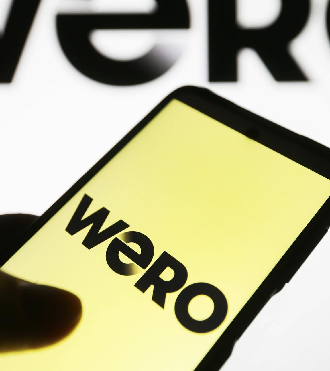 Symbolbild: Zahlungsdienst "Wero" ist euf einem Smartphone zu le