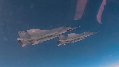 Russian MiG-31 fighter jets