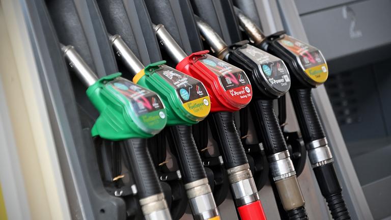 Zapfsäule einer Tankstelle