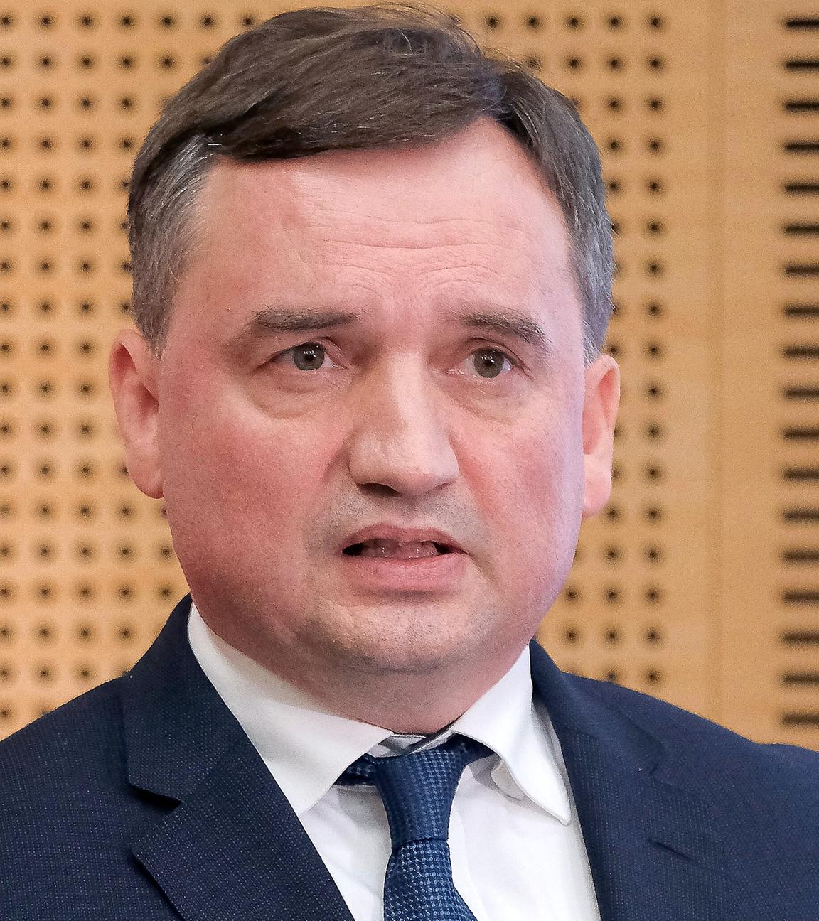 Zbigniew Ziobro, Justizminister von Polen, aufgenommen am 18.10.2021