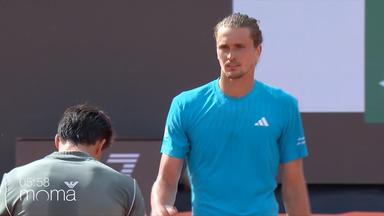 Tennis: Zverev mit deutlicher Niederlage
