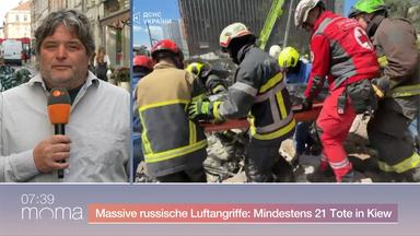 Ukraine: „Enorme Angriffswelle“