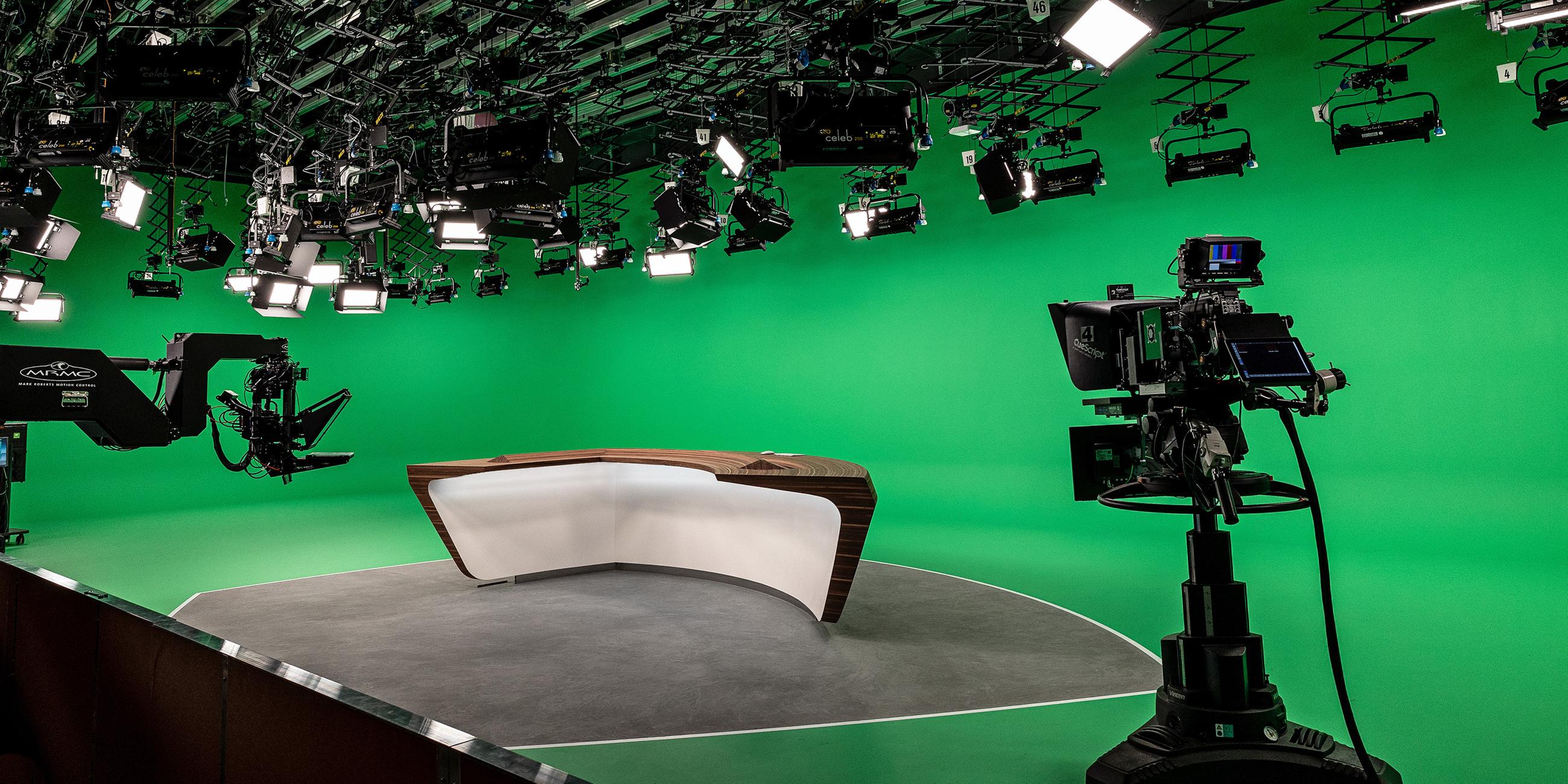 Das neue ZDF-Nachrichtenstudio