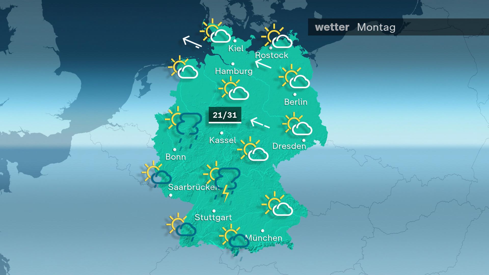 Wetter für 2.9.2024