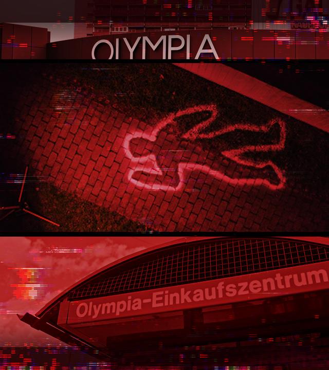 Collage der Opfer im Stil der Doku