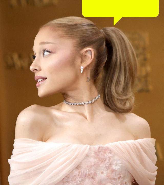 Ariana Grande auf dem roten Teppich bei den 31. Screen Actors Guild Awards im Februar 2025