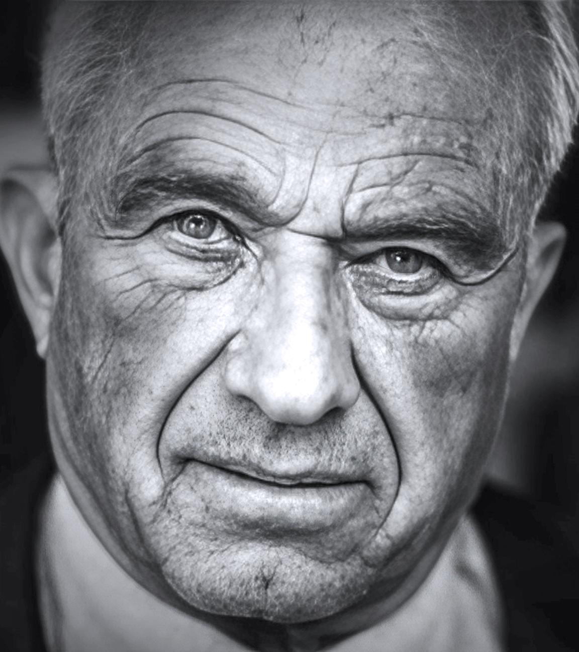 Portrait des alten Robert F. Kennedy