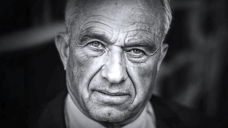 Portrait des alten Robert F. Kennedy