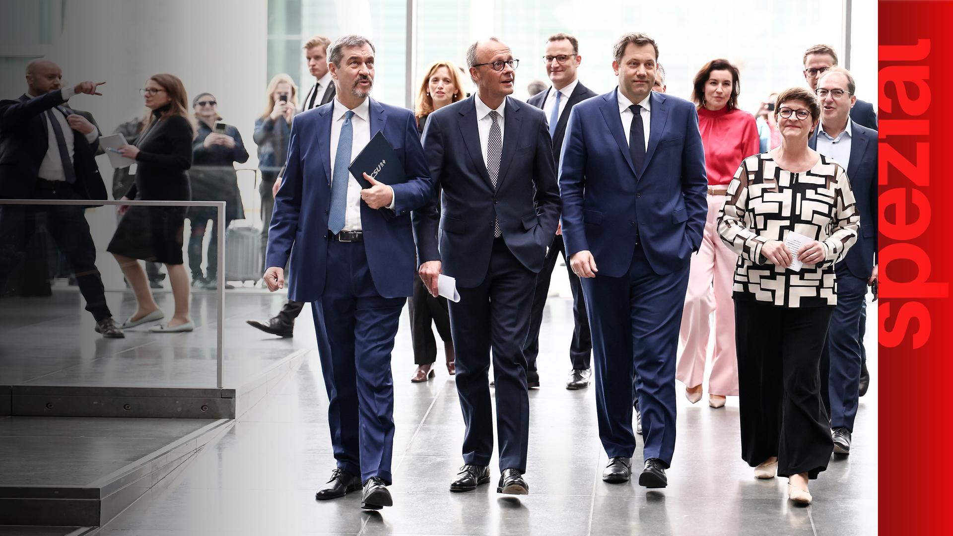 ZDFspezial: Koaltionsvertrag zwischen CDU und SPD