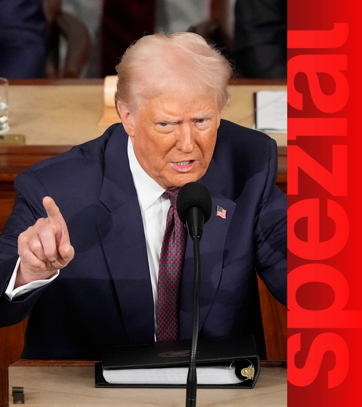 ZDFspezial Trumps Rede an den Kongress
