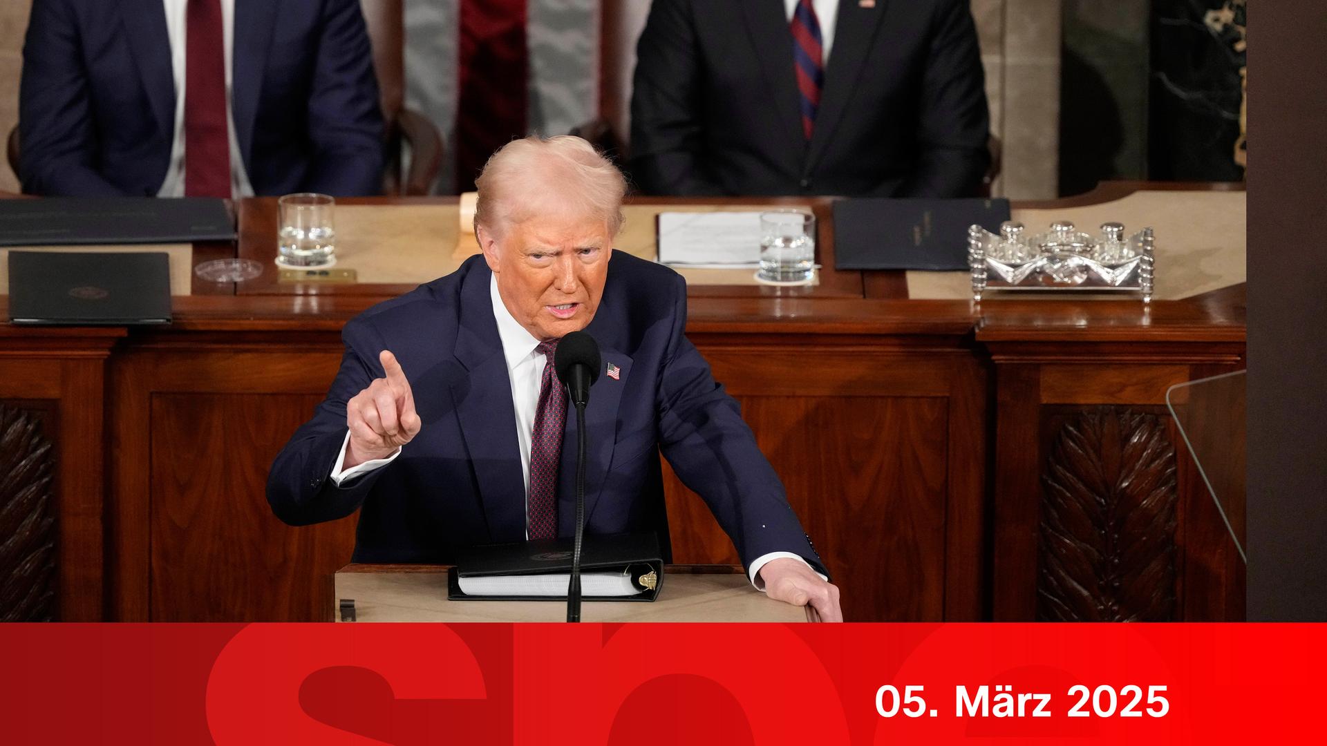 ZDFspezial Trumps Rede an den Kongress