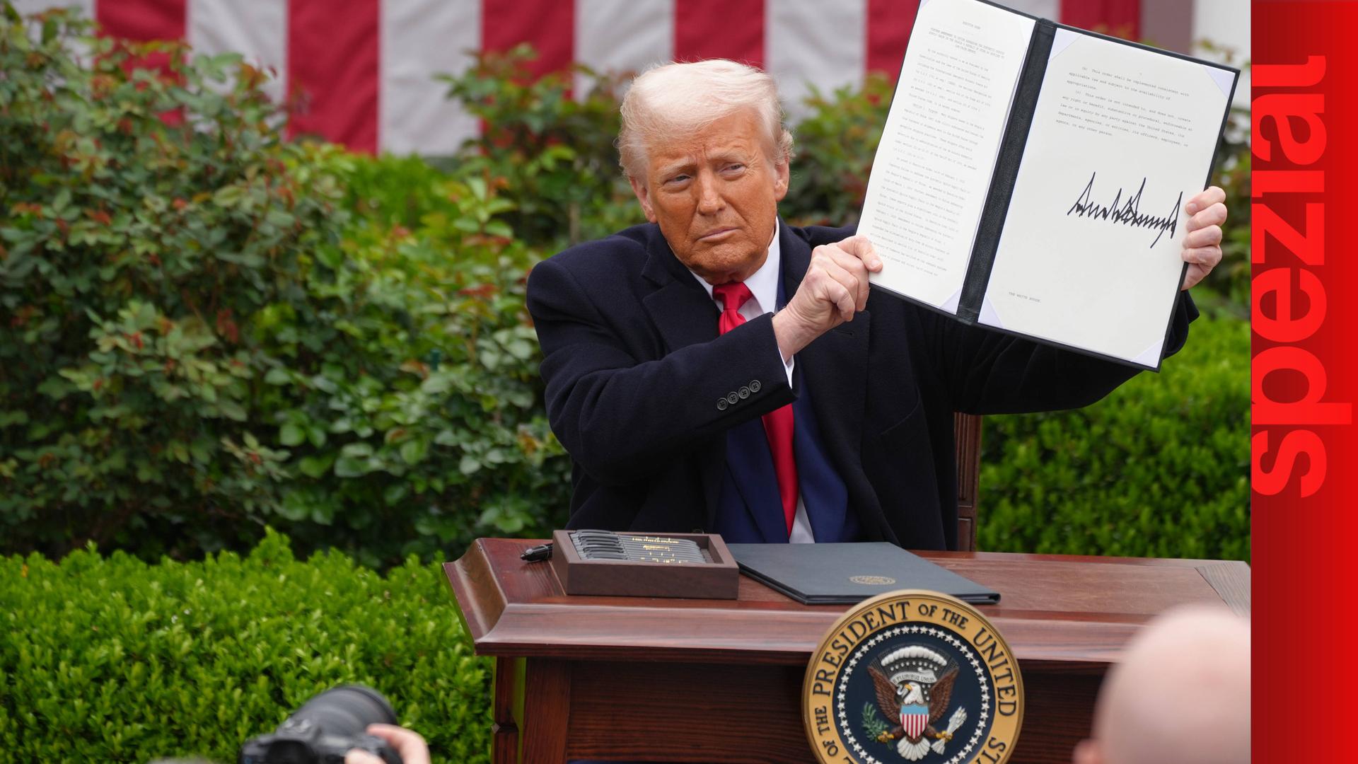 Donald Trump verkündet massive Zölle