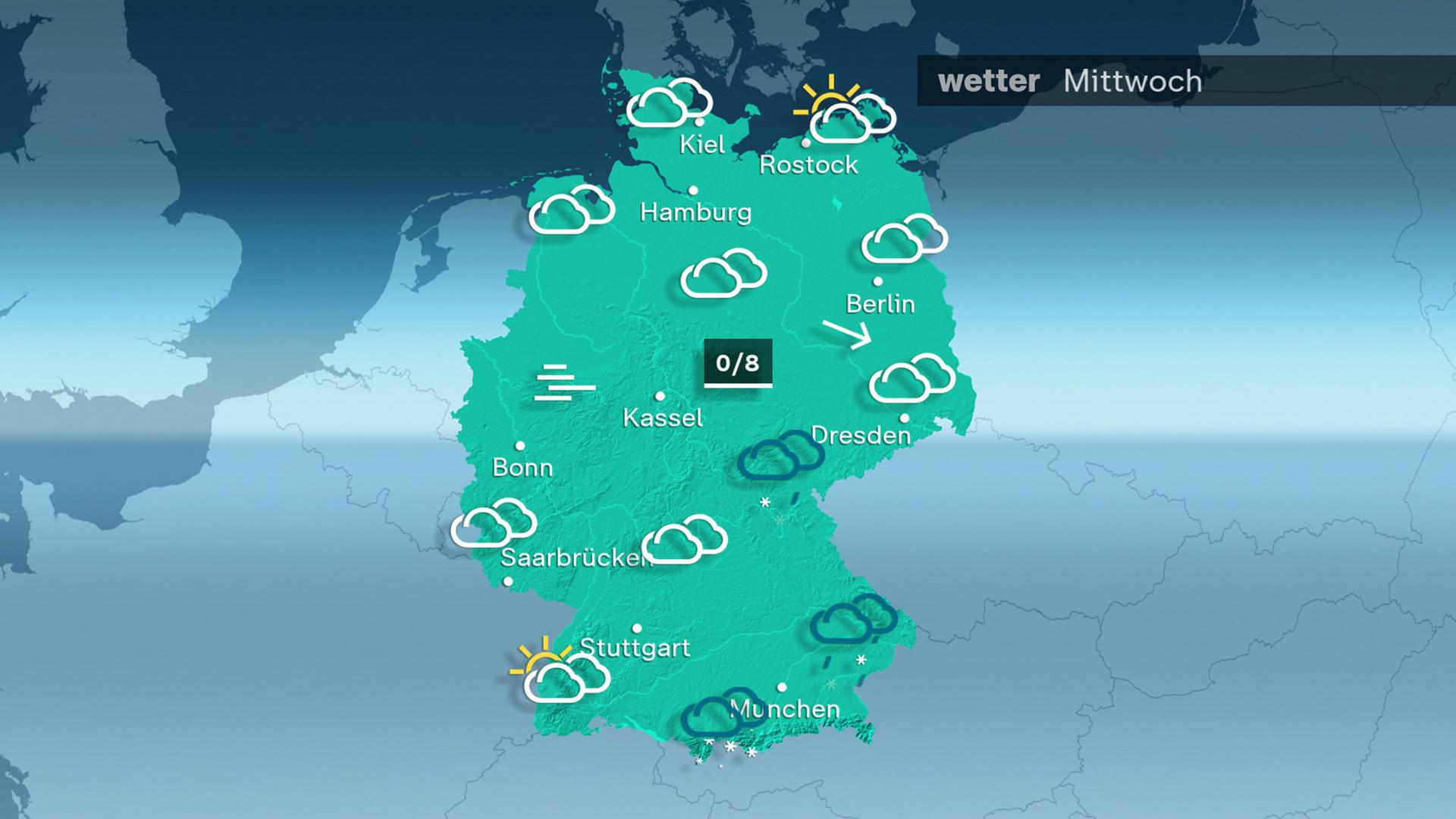 ZDFWetter von Mittwoch, den 15.01.2025