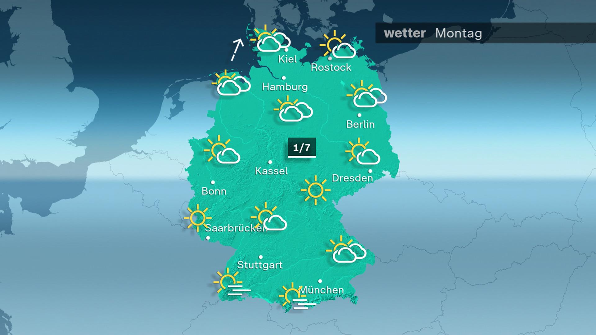 ZDFWetter von Montag, den 03.02.2025