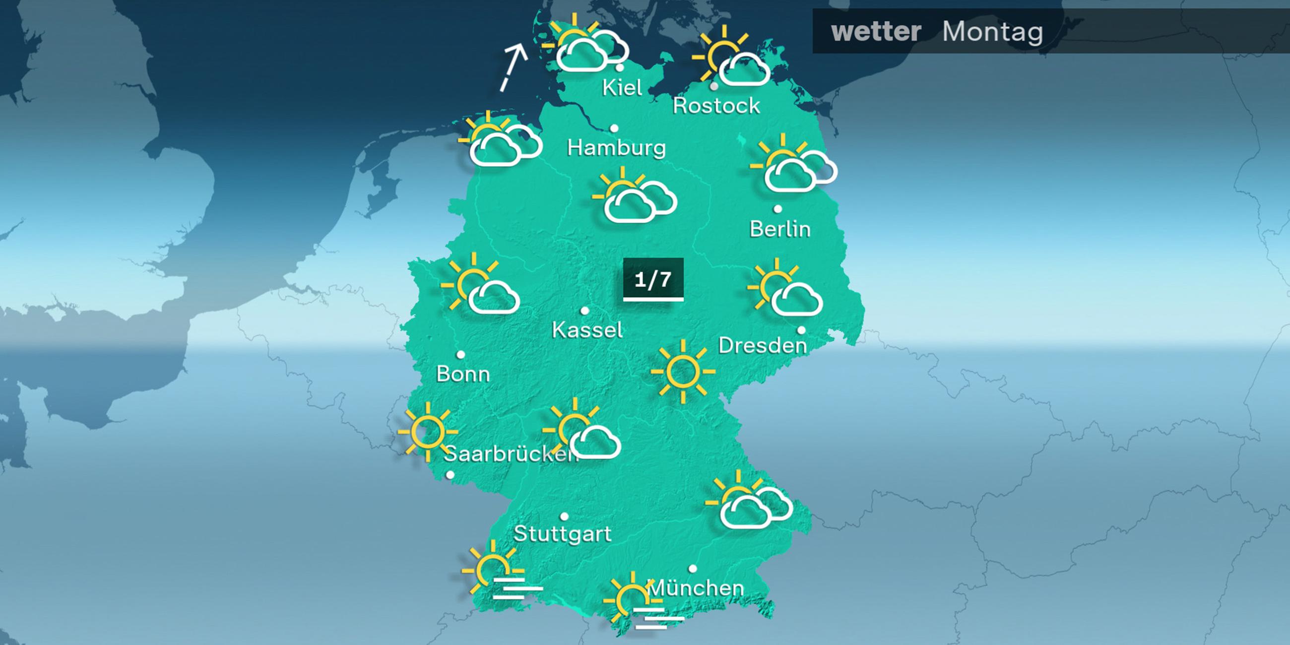 ZDFWetter von Montag, den 03.02.2025