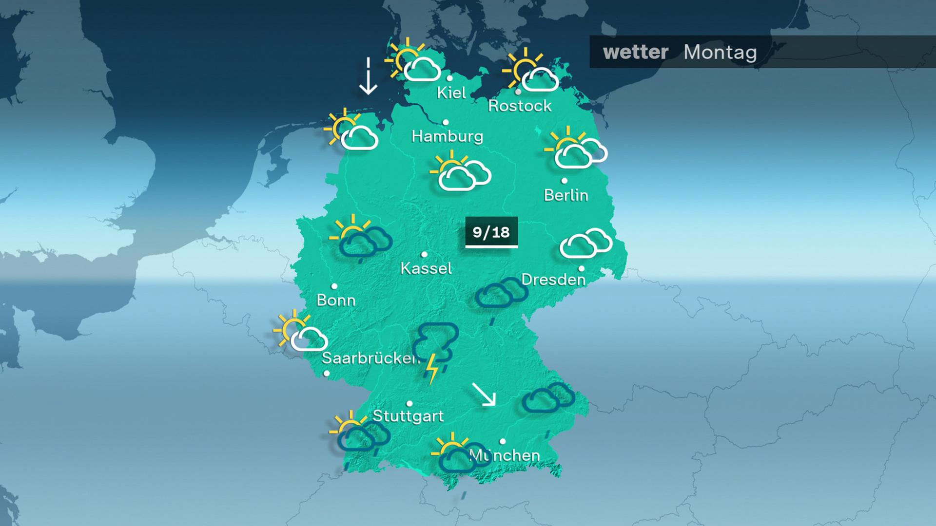 ZDFWetter von Montag, den 24.03.2025