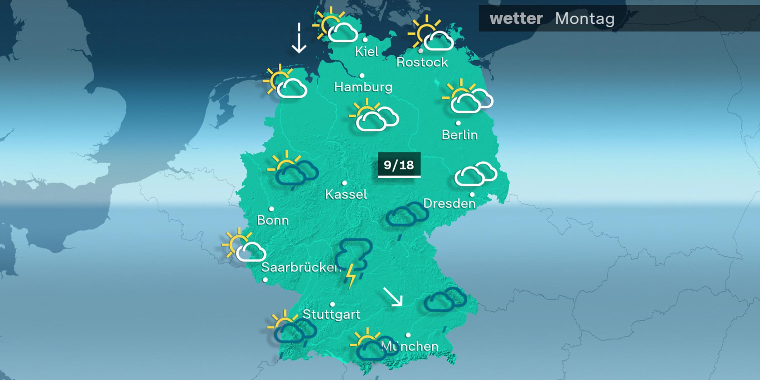 ZDFWetter von Montag, den 24.03.2025