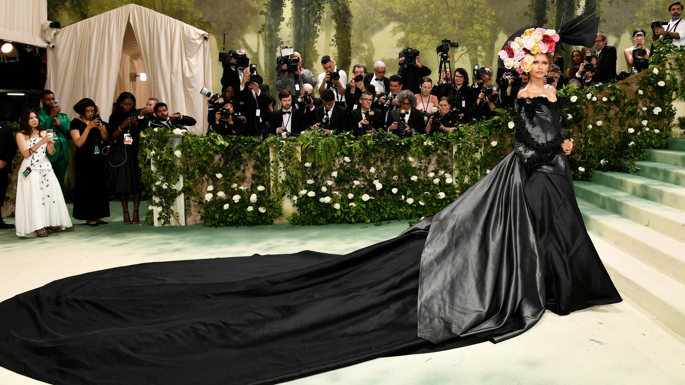 Zendaya auf dem roten Teppich der MET Gala