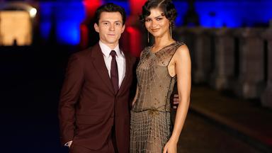 Zendaya und Tom Holland zeigen sich bei der Rom-Premiere von "Spider Man"