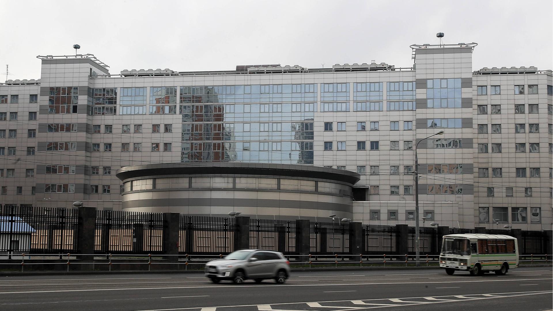 Gebäude des russischen Militärgeheimdienstes GRU. (Archivbild)