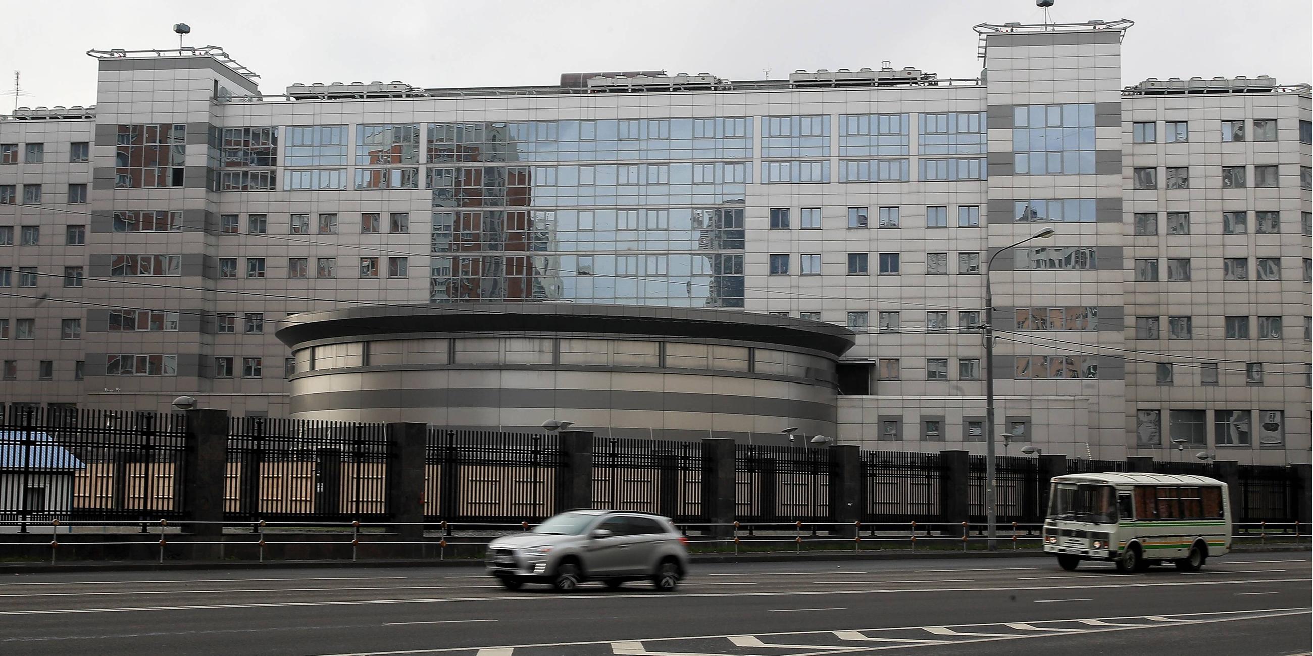 Zentrale des russischen Militärgeheimdienst GRU